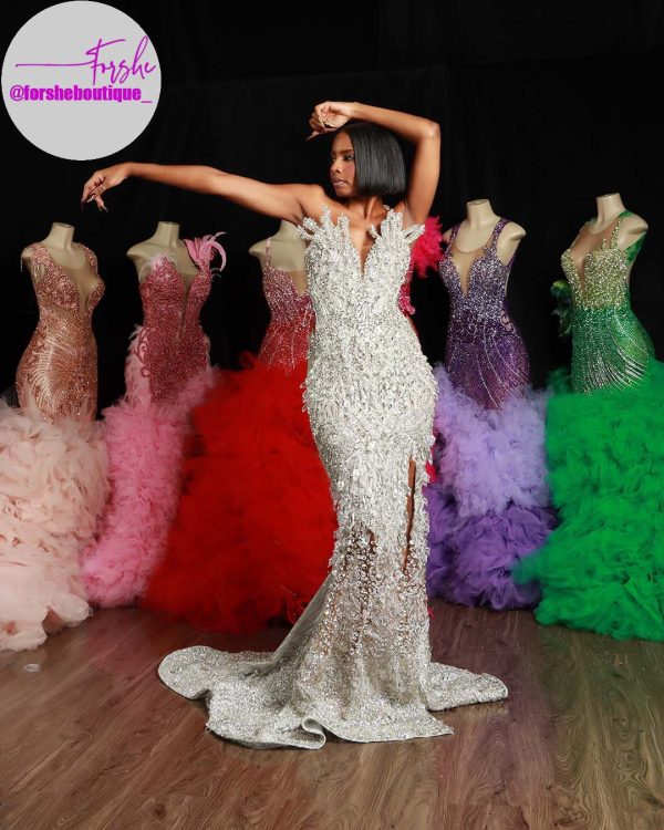 Dress 5000-009 - S.Merritt  Collection Prom Dress - Image 3