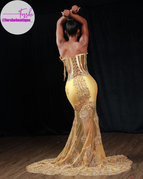 Dress 5000-018 - S.Merritt  Collection Prom Dress - Image 3