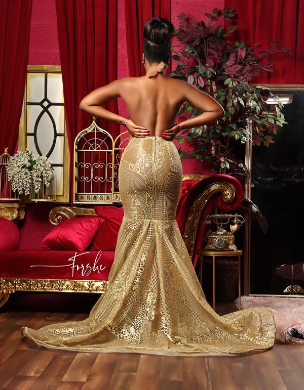Trophy- S.Merritt  Collection Prom dress - Image 3