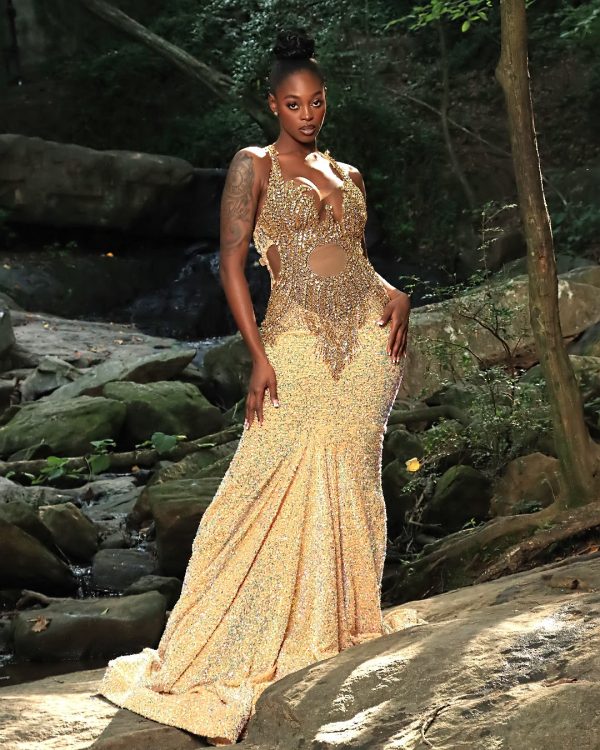 Bronzer - S.Merritt  Collection Prom Dress