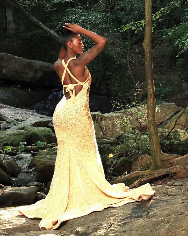 Bronzer - S.Merritt  Collection Prom Dress - Image 4